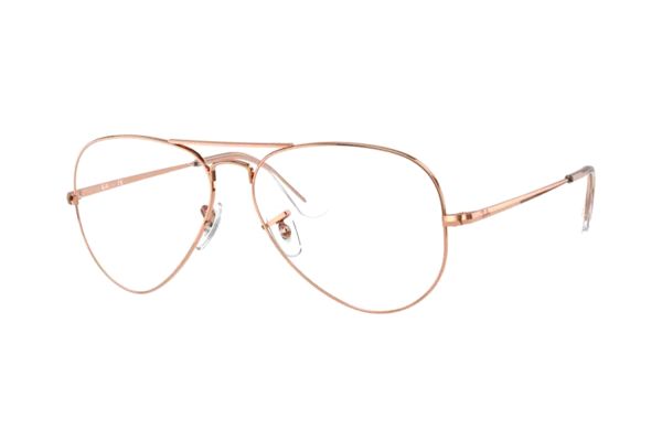 Ray-Ban RX6489 Aviator 3094 Brille in rose gold - megabrille