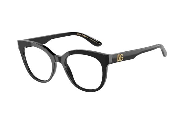 Dolce & Gabbana DG3353 501 Brille in black - megabrille