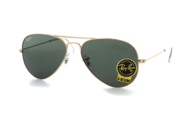 Ray-Ban Aviator Large Metal RB 3025 W3234 Sonnenbrille in gold - megabrille