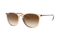 Ray-Ban Erika RB4171 651413 Sonnenbrille in transparent light brown