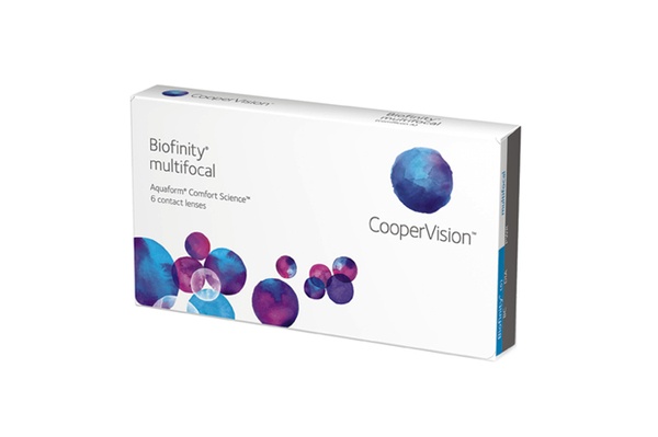 CooperVision Biofinity Multifocal 6er Box Silikonhydrogel-Monatslinsen, multifocal - megalinse