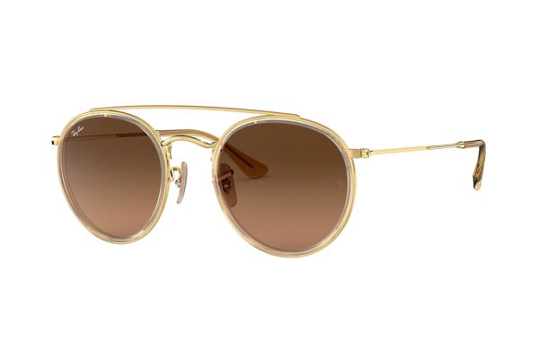 Ray-Ban RB 3647N 912443 Sonnenbrille in gold - megabrille