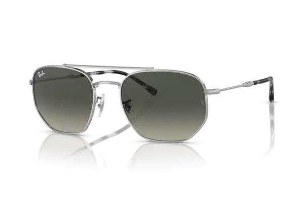 Ray-Ban RB3707 003/71 Sonnenbrille in silber - megabrille