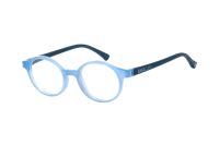 Milo&Me Modell Bright City Styles Charly 1301885 Kinderbrille in denim hellblau/denim blau - megabrille