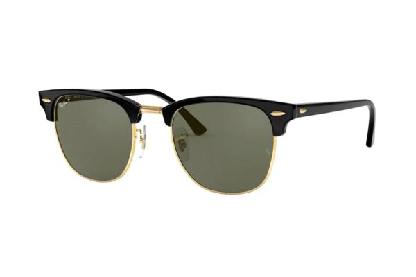 Ray-Ban Clubmaster RB3016 901/58 Sonnenbrille in black - megabrille