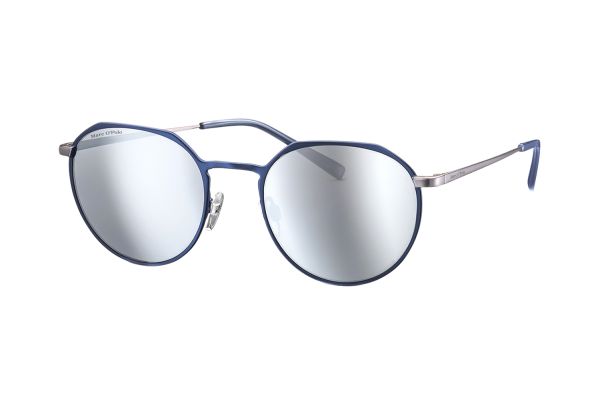 Marc O'Polo 505079 70 Sonnenbrille in blau matt/gun semi matt - megabrille