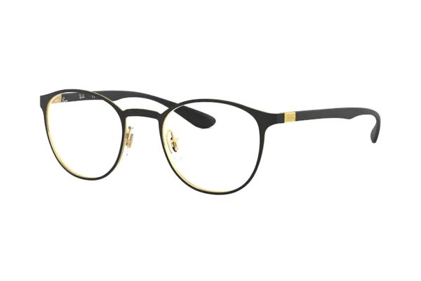 Ray-Ban RX6355 2994 Brille in gold on top matte black - megabrille