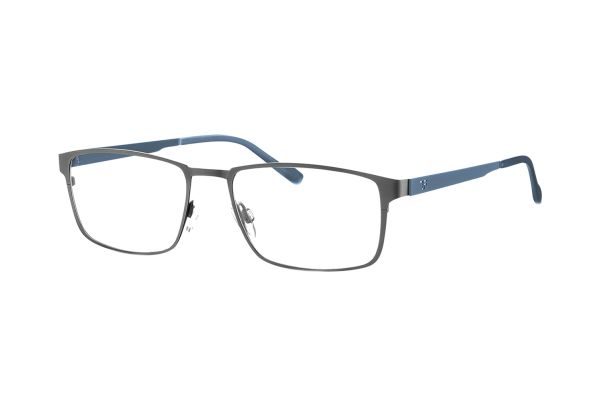 TITANflex 820755 30 Brille in dunkelgun matt/graublau - megabrille