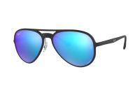 Ray-Ban RB 4320CH 601SA1 Sonnenbrille in matte black