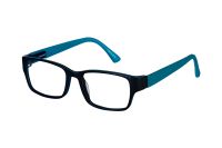 eye:max 5146 4046 Brille in schwarz/blau/schwarz matt