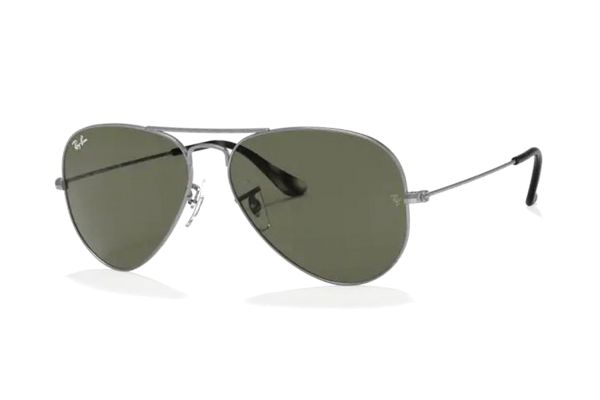 Ray-Ban Aviator Large Metal RB3025 919031 Sonnenbrille in grau - megabrille