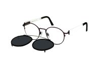 eye:max 5163 C01 Sonnenbrillenclip für Brille 5163 in schwarz/grau - megabrille