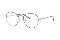 Ray-Ban Round Metal II RX3582V 3035 Brille in top blue on matte copper