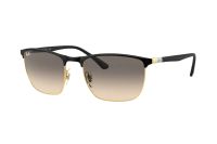 Ray-Ban RB3686 187/32 Sonnenbrille in matte black on arista