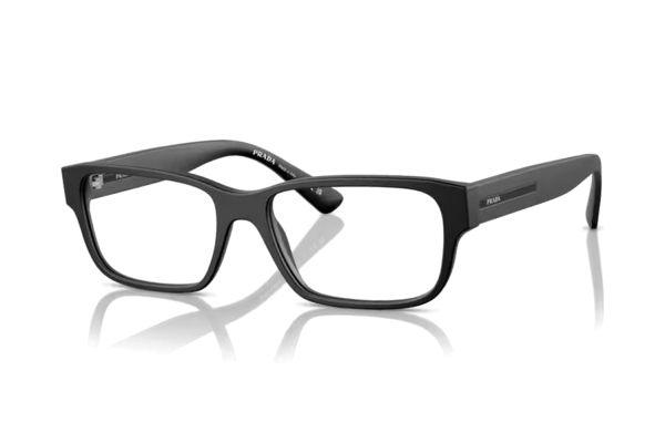 Prada PR18ZV 1BO1O1 Brille in matt schwarz - megabrille