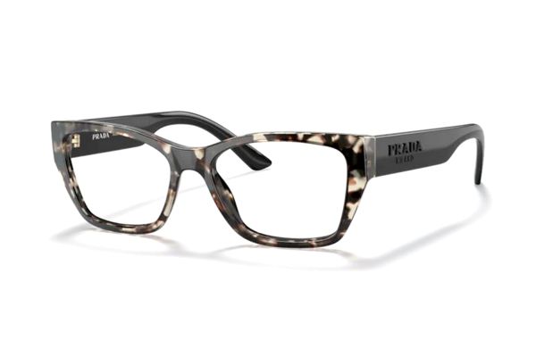 Prada PR11YV UAO1O1 Brille in schwarz/weiß - megabrille