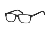 Megabrille Modell A72 Brille in schwarz