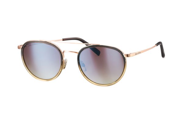 Marc O'Polo 505084 20 Sonnenbrille in roségold semi matt/honig transparent - megabrille