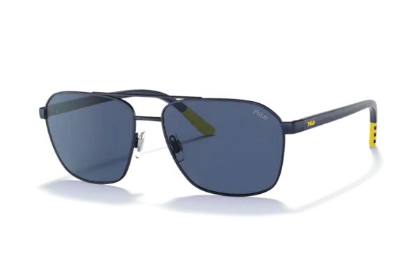 Polo Ralph Lauren PH3140 939480 Sonnenbrille in marineblau halbglänzend - megabrille