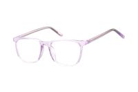 Megabrille Modell CP124D Brille in transparent violett